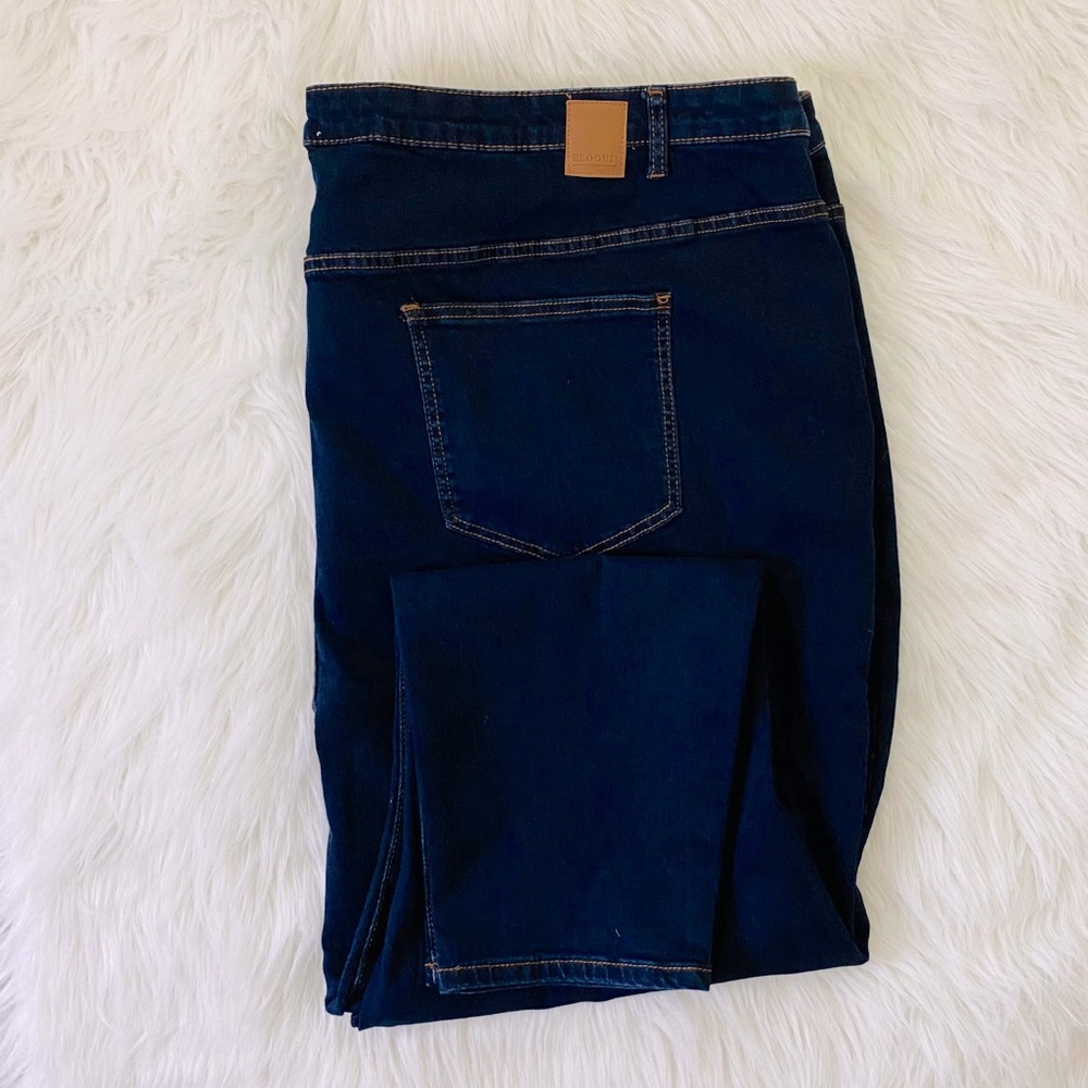Eloquii relaxed fit denim jeans
